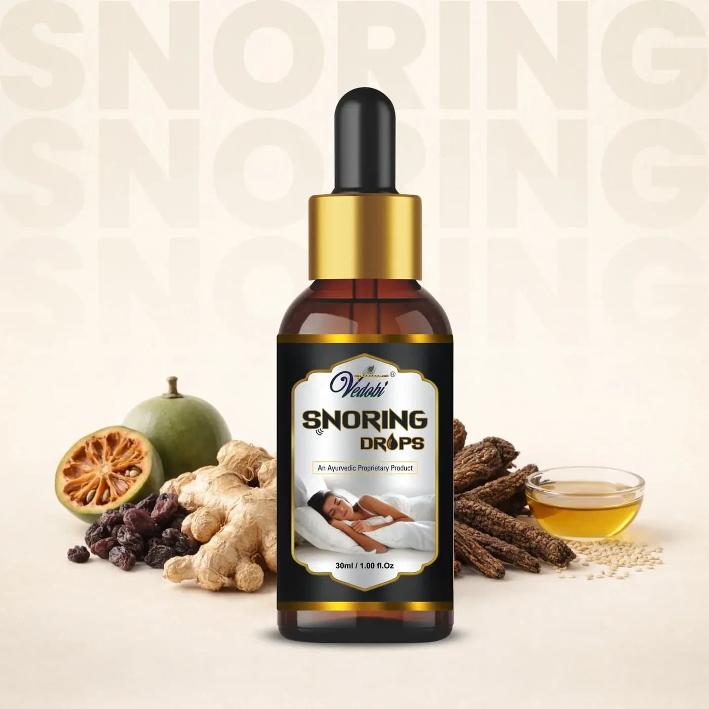 Vedobi Snoring Drops – 30 ml