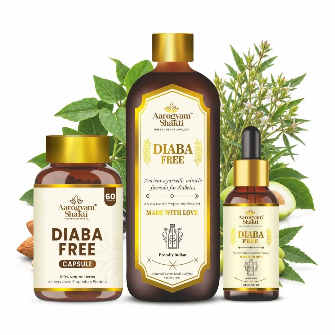 Vedobi Diaba Free Combo (110ml + 30ml + 60caps)