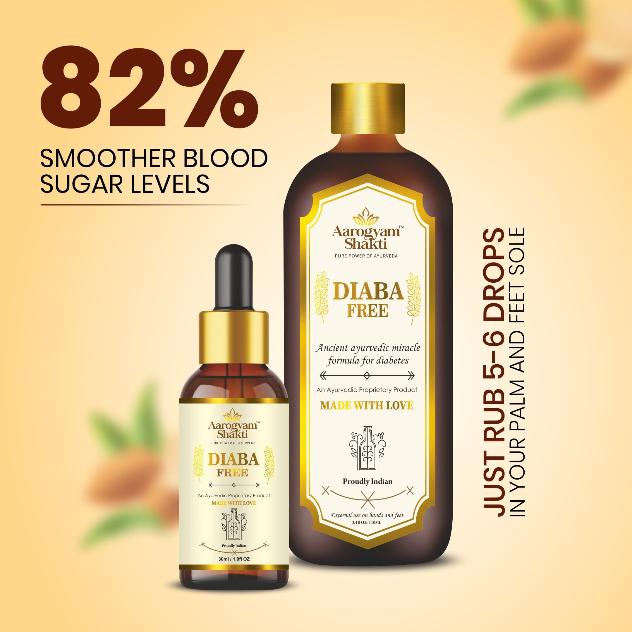 Vedobi Diaba Free Combo (110ml + 30ml + 60caps) — view 2