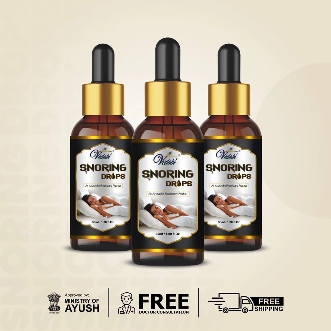 Snoring Drops (Pack of 3 Bottle)