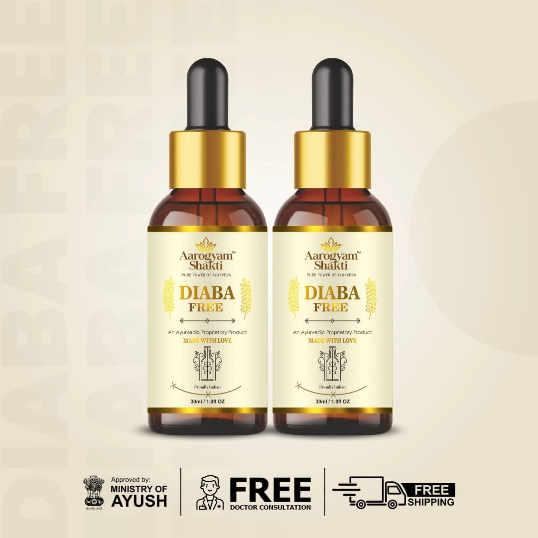 Vedobi Diaba Free Herbal External Use Liquid for Wellness Support (30ml) Pack of 2