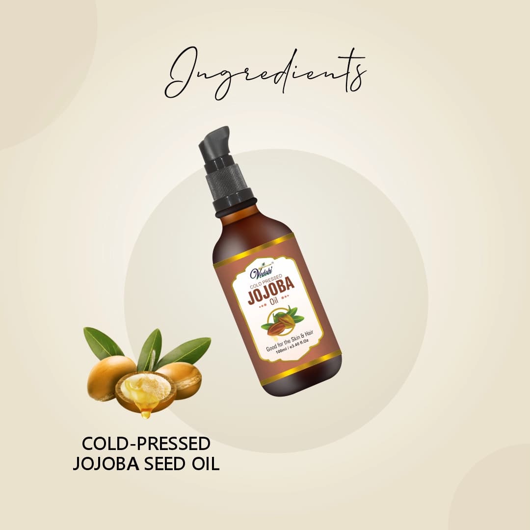 Vedobi Jojoba Oil Cold Pressed 100ml — view 2