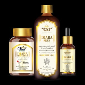 Vedobi Diaba Free Combo (110ml + 30ml + 60caps)