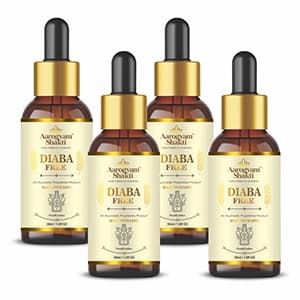 Vedobi Diaba Free Herbal External Use Liquid for Wellness Support (30ml) Pack of 4